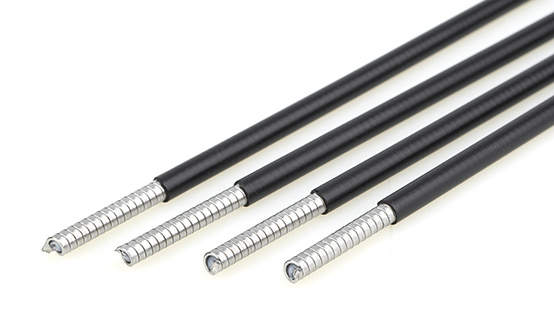 Manga de muelle - Black PP coating flat wrap cable outer casing