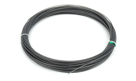 Tubo plástico de calibre pequeño de alta precisión - Tubo plástico de calibre pequeño de alta precisión de color gris